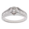 18ct White Gold 0.75ct Diamond Solitaire Ring