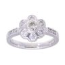 18ct White Gold 0.65ct Diamond Daisy Cluster Ring