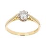 18ct Yellow Gold 0.50ct Brilliant Cut Diamond Solitaire Ring