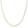 9ct Yellow Gold Curb Chain 22"