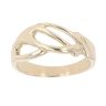 9ct Yellow Gold Crossover Fancy Ring
