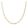 9ct Yellow Gold Figaro Chain 18"