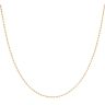 9ct Yellow Gold Bead Chain 26"