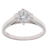 14ct White Gold 1.00ct Brilliant Cut Diamond Solitaire Ring