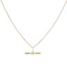 9ct Yellow Gold Fancy T-Bar Chain 20"