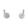 9ct White Gold 0.44cts Diamond Stud Earrings by Anya Belle