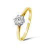 9ct Yellow Gold 0.50ct Diamond Solitaire Ring
