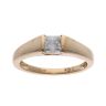 9ct Yellow Gold 0.60cts Certificated Diamond Solitaire Ring