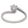 18ct White Gold 0.33ct Diamond Solitaire Ring
