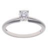 18ct White Gold 0.35ct Brilliant Cut Diamond Solitaire Ring