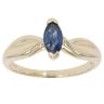 9ct Yellow Gold Sapphire Solitaire Ring