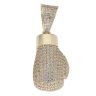 9ct Yellow Gold Cubic Zirconia Boxing Glove Pendant