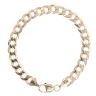 9ct Yellow Gold Curb Bracelet 8.5"