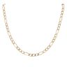9ct Yellow Gold Figaro Chain 22"