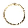 14ct Yellow Gold Fancy Bracelet 8"