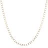 9ct Yellow Gold Square Curb Chain 18"
