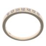 9ct Yellow Gold 0.05ct Diamond Eternity Ring