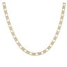 9ct Yellow Gold Square Link Chain 18"