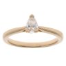 18ct Yellow Gold 0.30ct Diamond Pear Cut Solitaire Ring