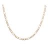 9ct Yellow Gold Figaro Chain 22"