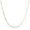 9ct Yellow Gold Figaro Chain 18"