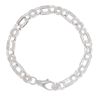 Silver Belcher Bracelet 9" By Icesia