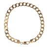 9ct Yellow Gold Curb Bracelet 8.5"
