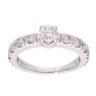 9ct White Gold 1.00ct Diamond Solitaire Ring