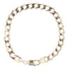 9ct Yellow Gold Curb Bracelet 8"