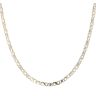 9ct Yellow and White Gold Infinity Link Chain 16"