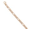9ct Yellow Gold Figaro Bracelet 9"