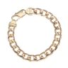 9ct Yellow Gold Curb Bracelet 8.5"