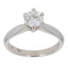 Platinum 0.60ct Brilliant Cut Diamond Solitaire Ring