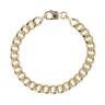 9ct Yellow Gold Curb Bracelet 8.5"