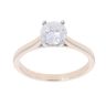 9ct Yellow Gold 0.95ct Brilliant Cut Diamond Solitaire Ring