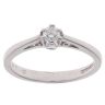 9ct White Gold 0.15ct Diamond Solitiare Ring