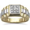 9 Carat Yellow Gold 0.15pts Diamond Ring