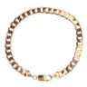 9ct Yellow Gold Curb Bracelet 7"