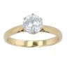 18ct Yellow Gold 1.07cts Diamond Solitaire Ring