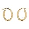 9ct Yellow Gold Hoop Earrings