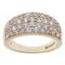 9ct Yellow Gold Cubic Zirconia Fancy Ring