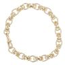 9ct Yellow Gold Fancy Bracelet 8.5"