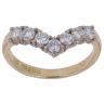 18ct Yellow Gold 0.50ct Brilliant Cut Diamond Wishbone Ring