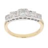 18ct Yellow Gold 0.60ct Brilliant Cut Diamond Five Stone Ring