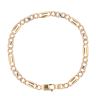 9ct Yellow And White Gold Fancy Bracelet 8"