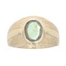 9ct Yellow Gold Labradorite Signet Ring
