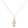 9ct Yellow Gold Our Lady Pendant And Chain 28"