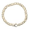 9ct Yellow Gold Fancy Bracelet 9"