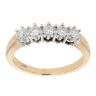 18ct Yellow Gold Five Stone 0.50ct Diamond Ring