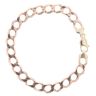 9ct Yellow Gold Curb Bracelet 9.5"